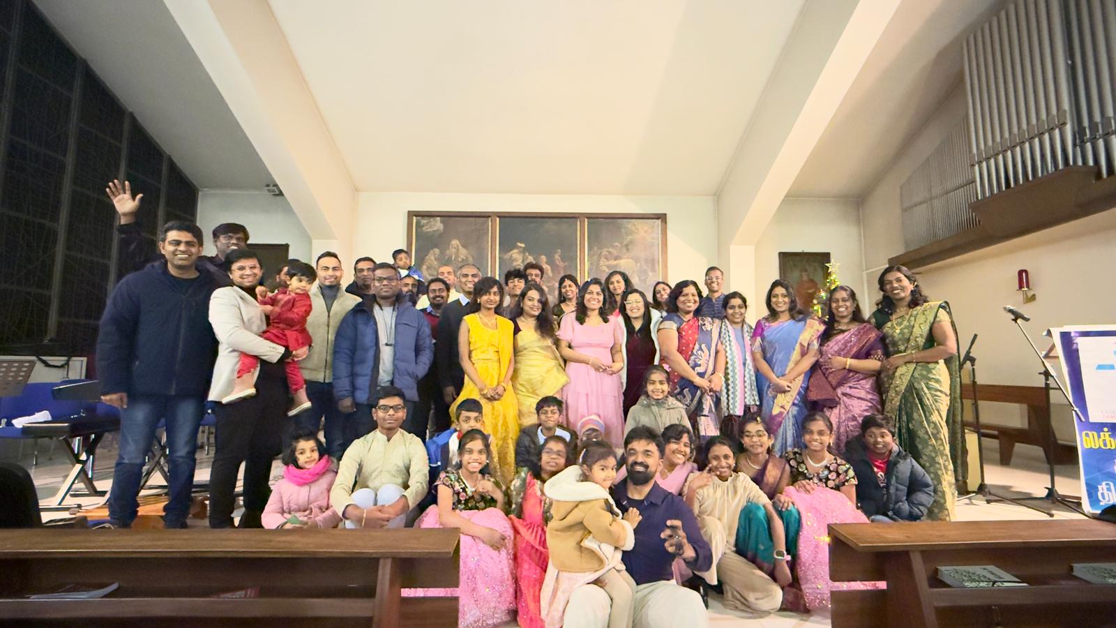 Luxembourg Tamil Church congregation